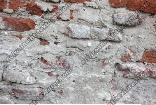 wall brick plastered